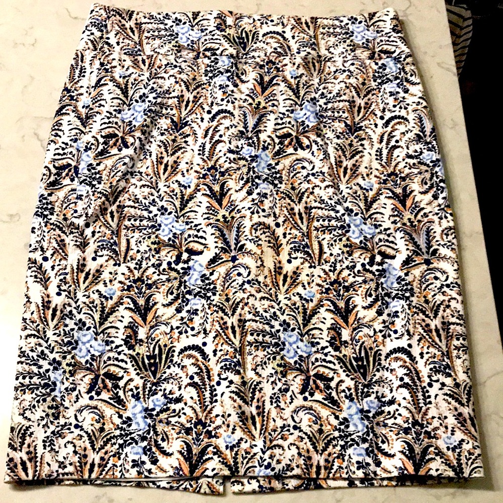 Ann Taylor High Waisted Pencil Skirt